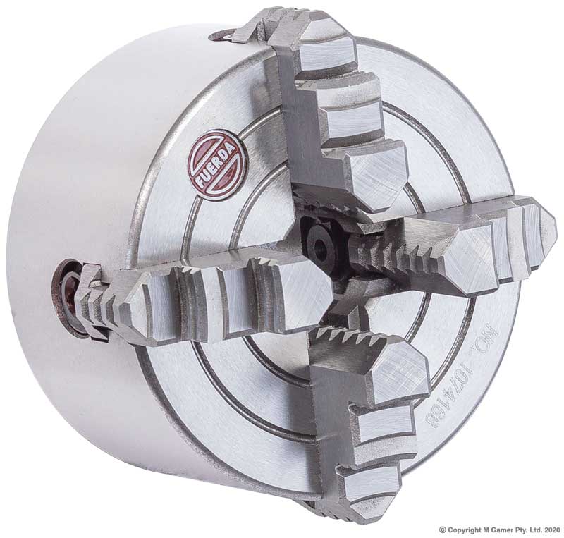4 Jaw Independent Lathe Chuck - 100mm